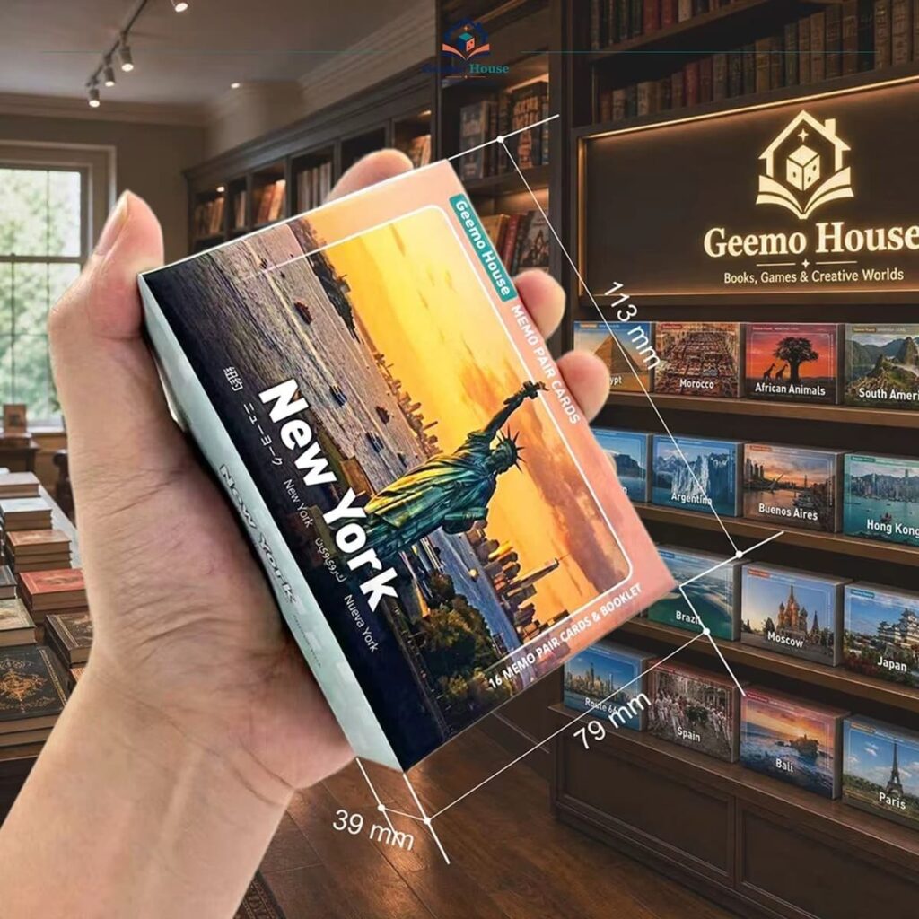 New York Souvenir Memory Pairing Cards | Wholesale & Distribution
